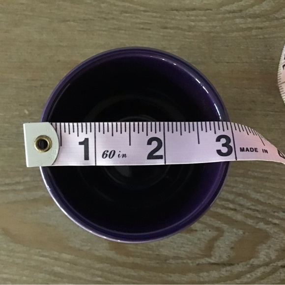 2 Vintage Fiesta Plum Tumblers - Picture 6 of 7